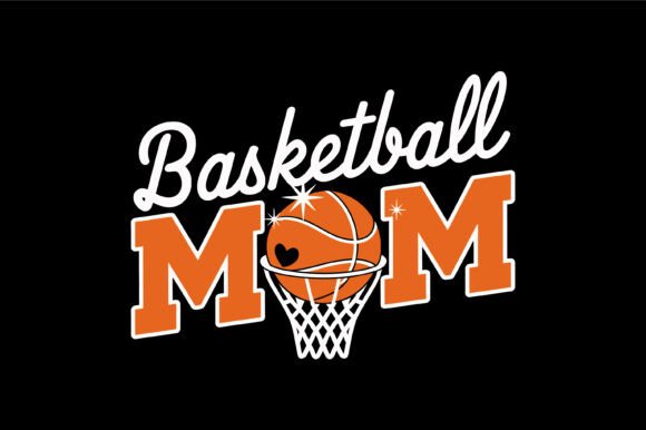 Basketball Mom Varsity Style: Graphics for Crafts