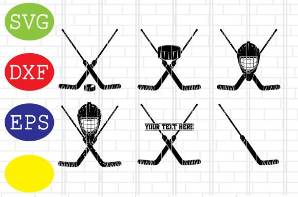 Goalie Hockey Stick Svg: Graphics for Crafts