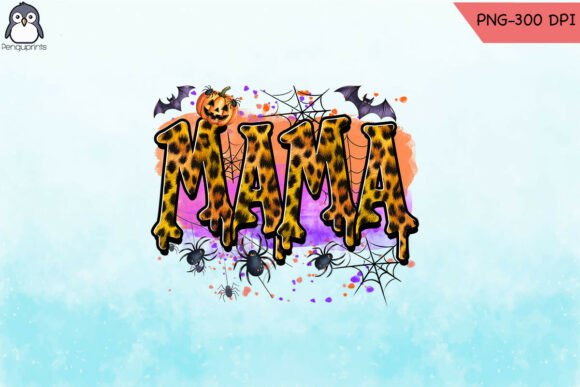 Halloween Mom Spider Graphics for Crafts