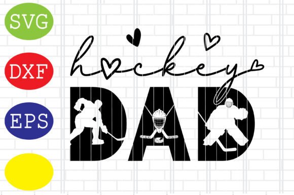 Hockey Dad Svg Files: Premium Graphics for Crafts