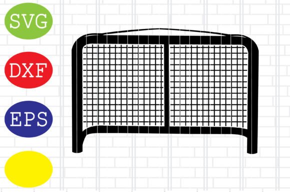 Hockey Net Svg: A Designer's Take on Winter Sports Embroidery