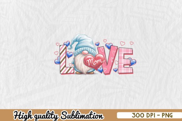 Love Mom Gnome: Crafts & Graphics for Branding