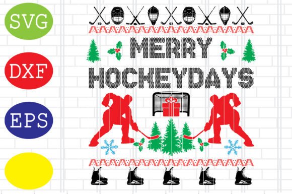 Merry Hockeydays Svg Review