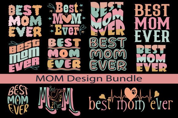 Mother's Day Graphics for Crafts and Branding
