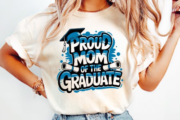 Proud Mom Graduate Graphics for Crafts & Branding
